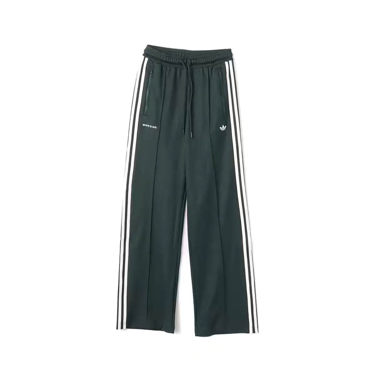 Adidas Originals x Sporty & Rich SPORTY & RICH Sports Pants Women's Dark Green
