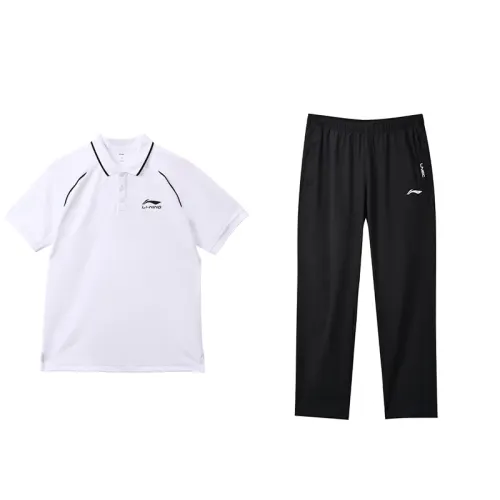 Li Ning Casual Sportswear Men's Polo Collar Thin