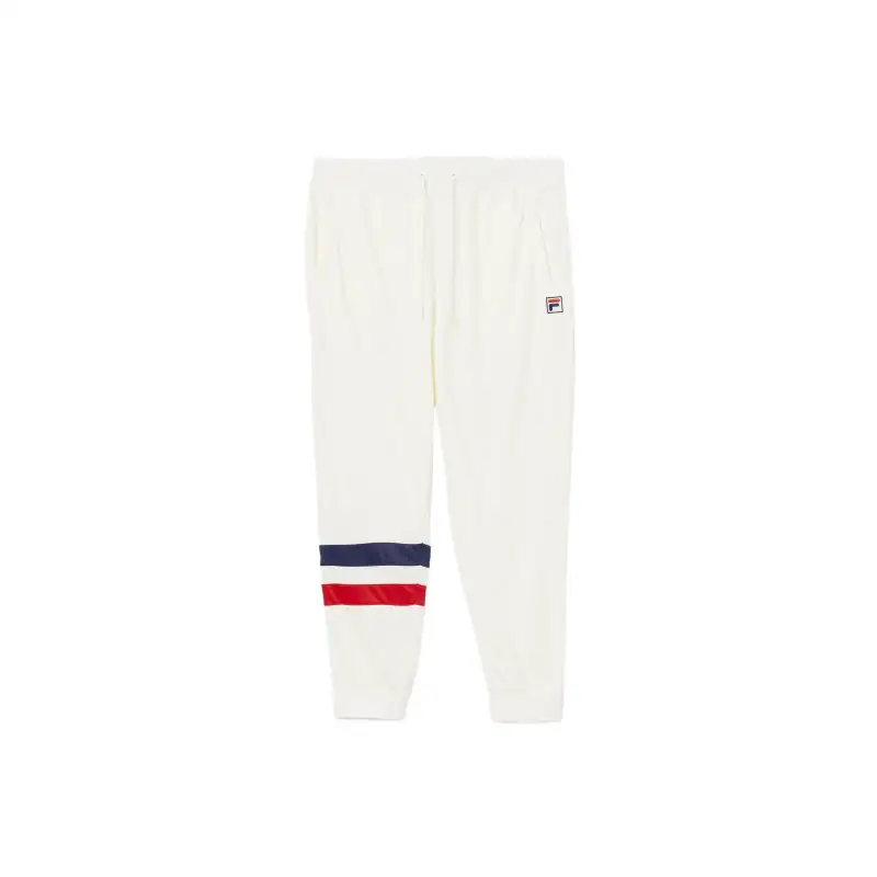 FILA Sports Pants Men's White Red Blue Stripes
