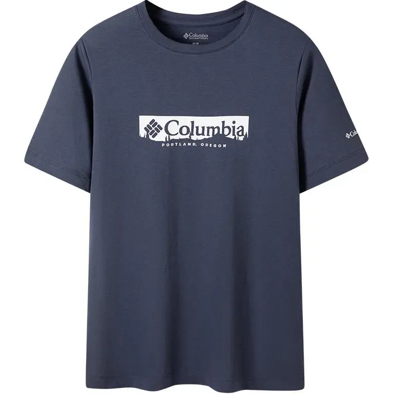 Columbia City Outdoor Collection Regular T Shirt Women's Blue