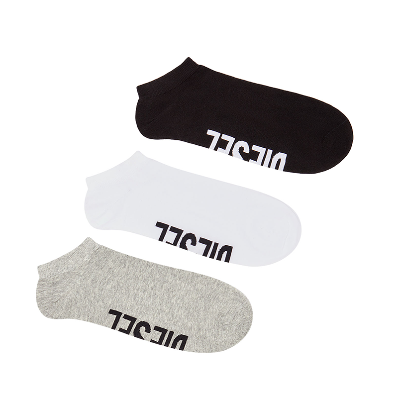 DIESEL Ankle Socks Men’s 3 Pack Mixed Color