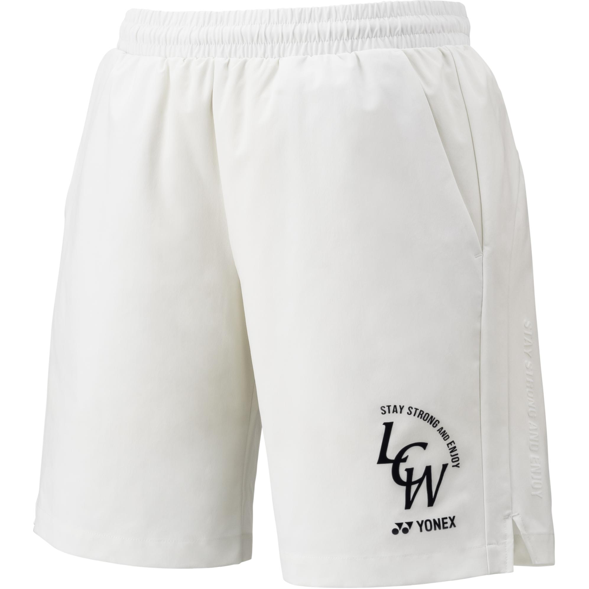 YONEX Li Zongwei Collection Sports Shorts Unisex White