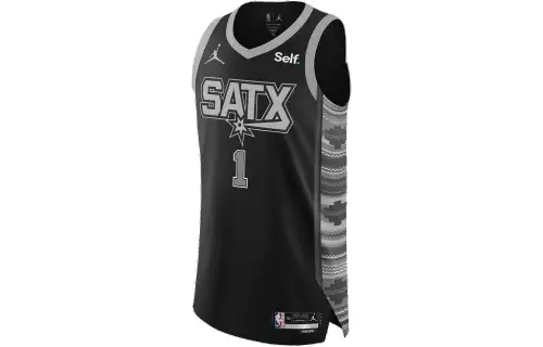 Jordan Basketball Jersey Unisex Black Gray