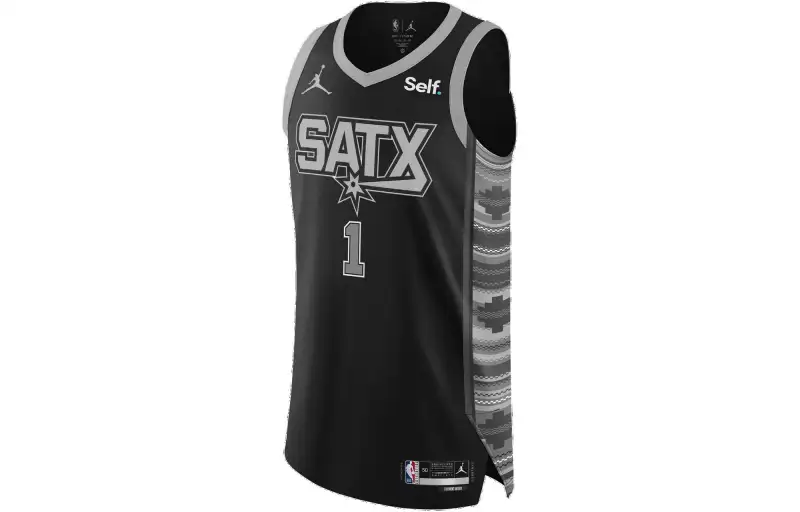 Jordan Basketball Jersey Unisex Black Gray