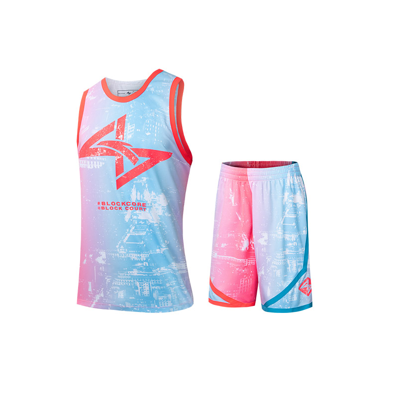 Basketball comfortable breathable vest with letters with a round collar sleevless, shorts, set, mid rise, men's style