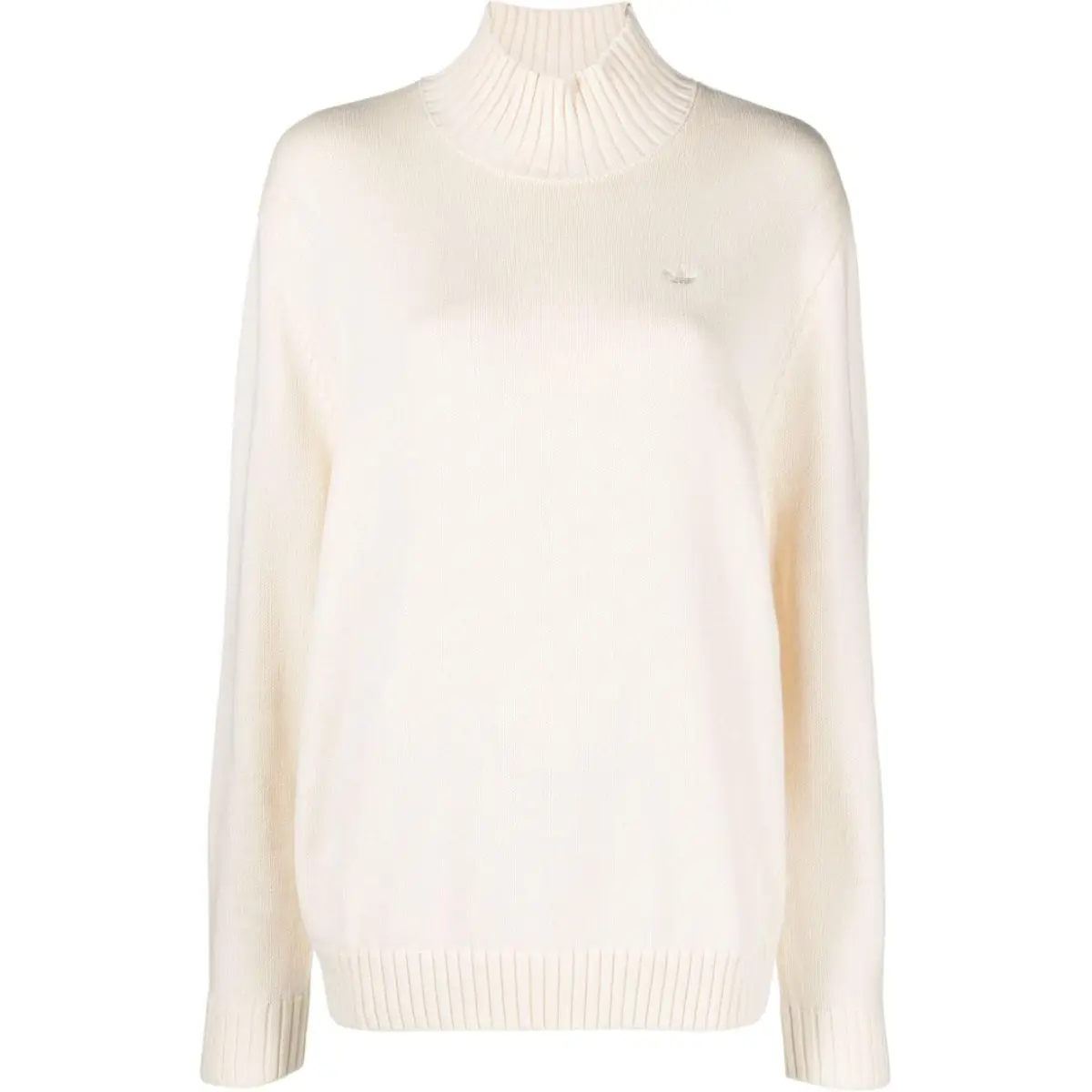 Adidas High-neck Cotton Jumper