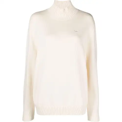 Adidas High-neck Cotton Jumper