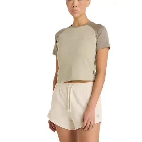New Balance Raglan Sleeve T Shirt Women's Green