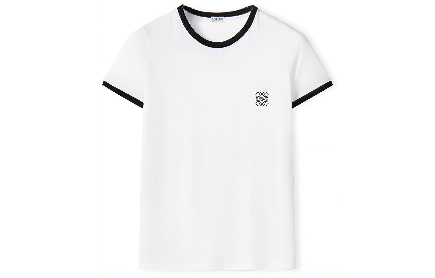 Женская футболка LOEWE LOEWE AnagramLogo FW22T (белая)