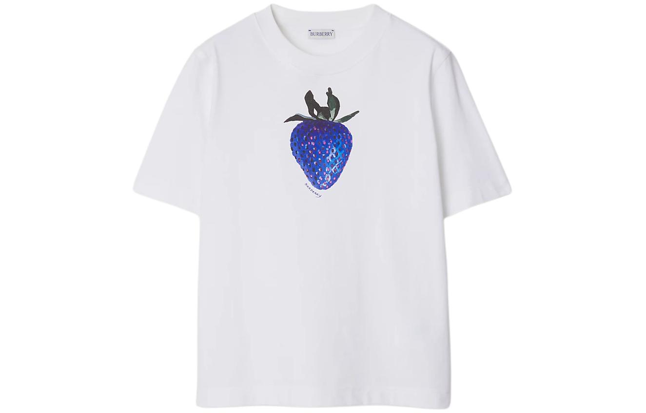Женская футболка Burberry Burberry T (белая)