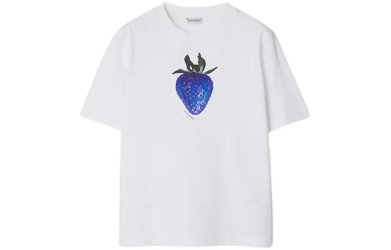 Burberry Strawberry-print cotton T-shirt