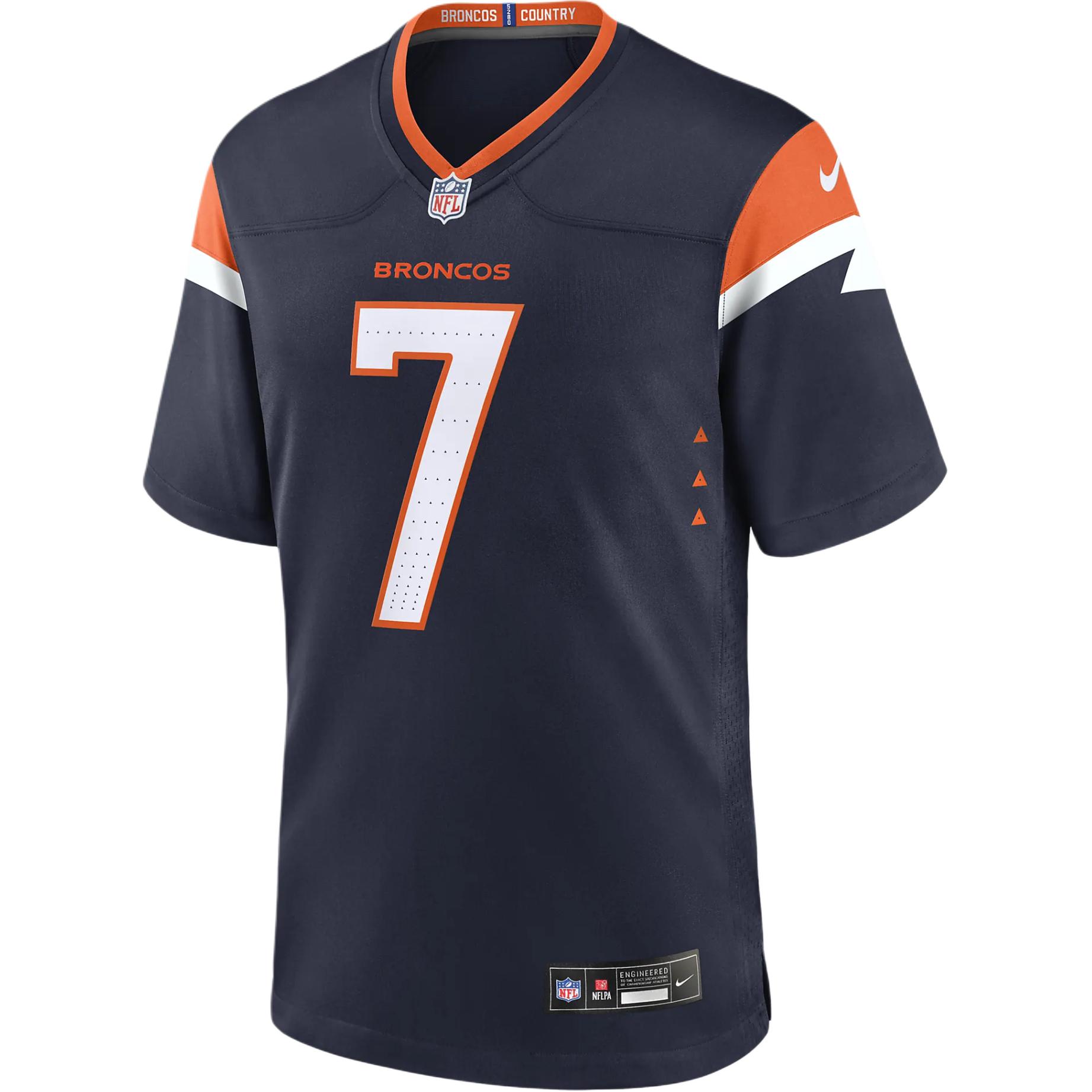 Nike John Elway Denver Broncos Men's Nike Nfl Game Football Jersey