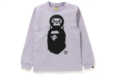 Bape By Bathing L/S Tee Yellow