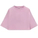 LOEWE Logo Embroidered Cropped T Shirt