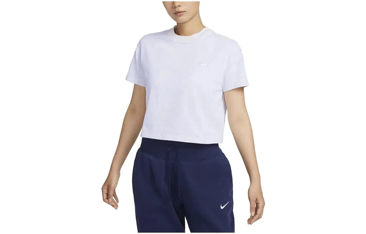 Nike Drop Shoulder Sleeve T Shirt Women's Birch Heather