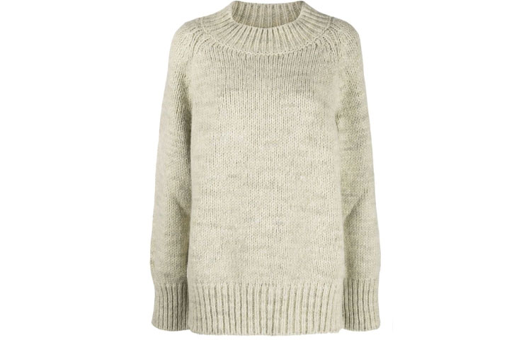 Женский худи Maison Margiela Knitwear (бежевый)