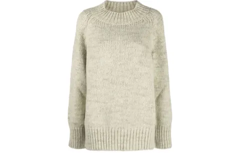 Maison Margiela chunky-knit crew-neck jumper