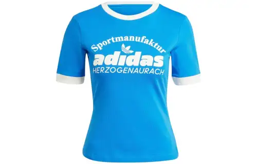 Adidas Originals Regular T Shirt Women's Blue