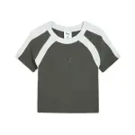 PUMA DARE To Raglan Sleeve T Shirt Women's Mineral Gray 83