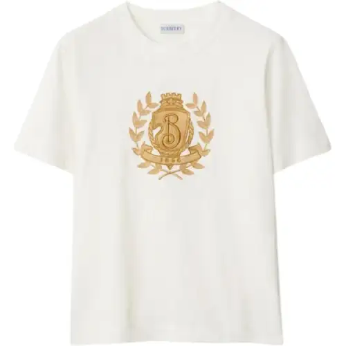 Burberry B Crest cotton t-shirt