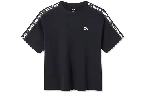 Anta SS22 T Shirt Women's Basic Black