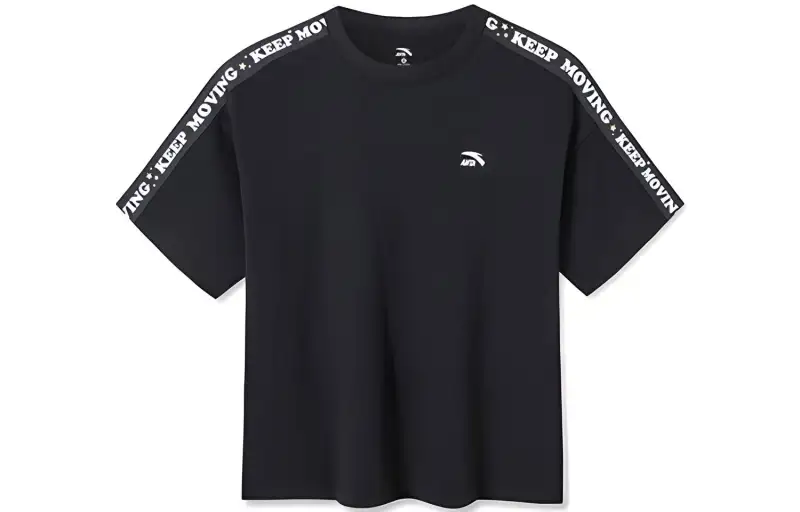 Anta SS22 T Shirt Women's Basic Black