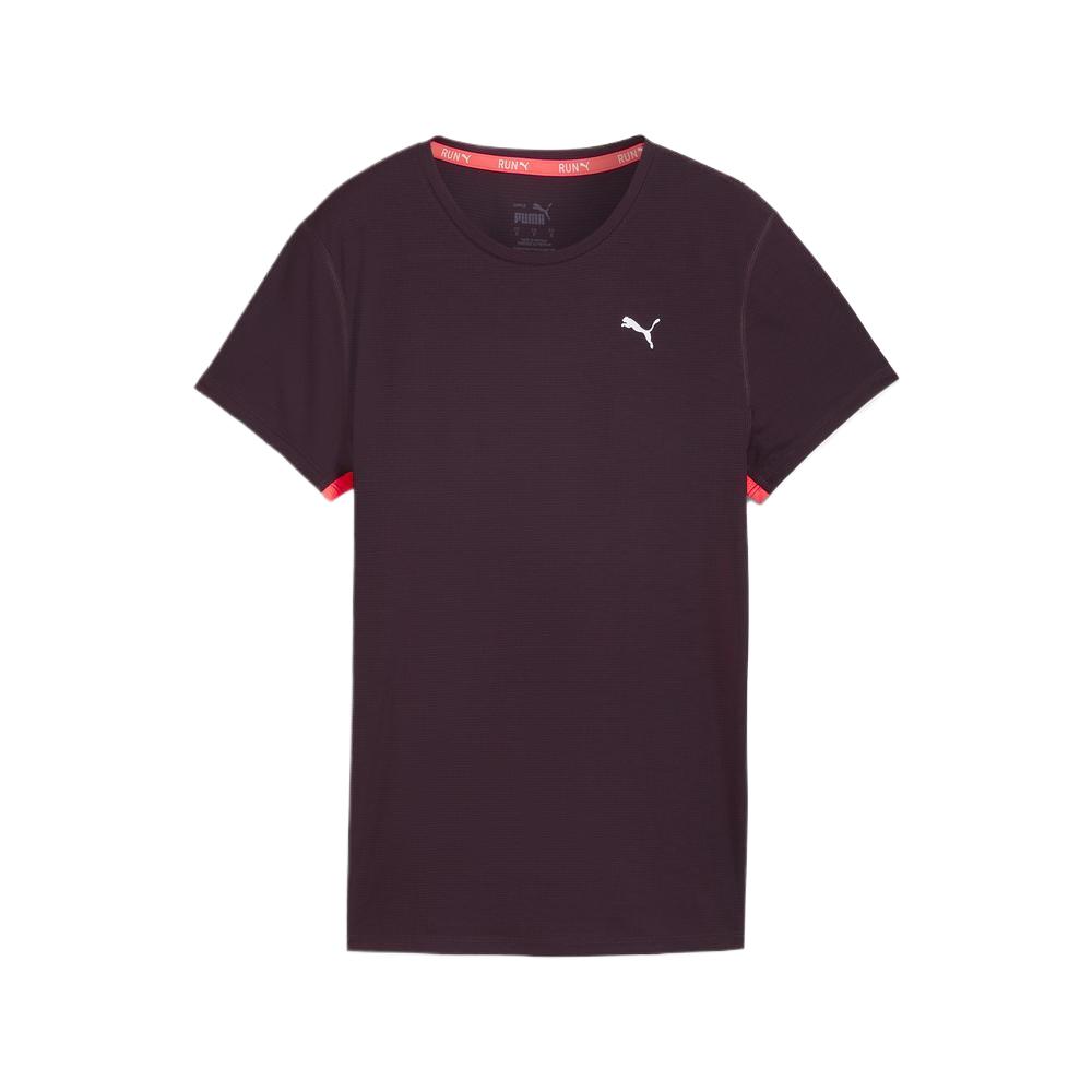 PUMA RUN FAVORITE VELOCITY Drop Shoulder Sleeve T Shirt Women's Dark Purple
