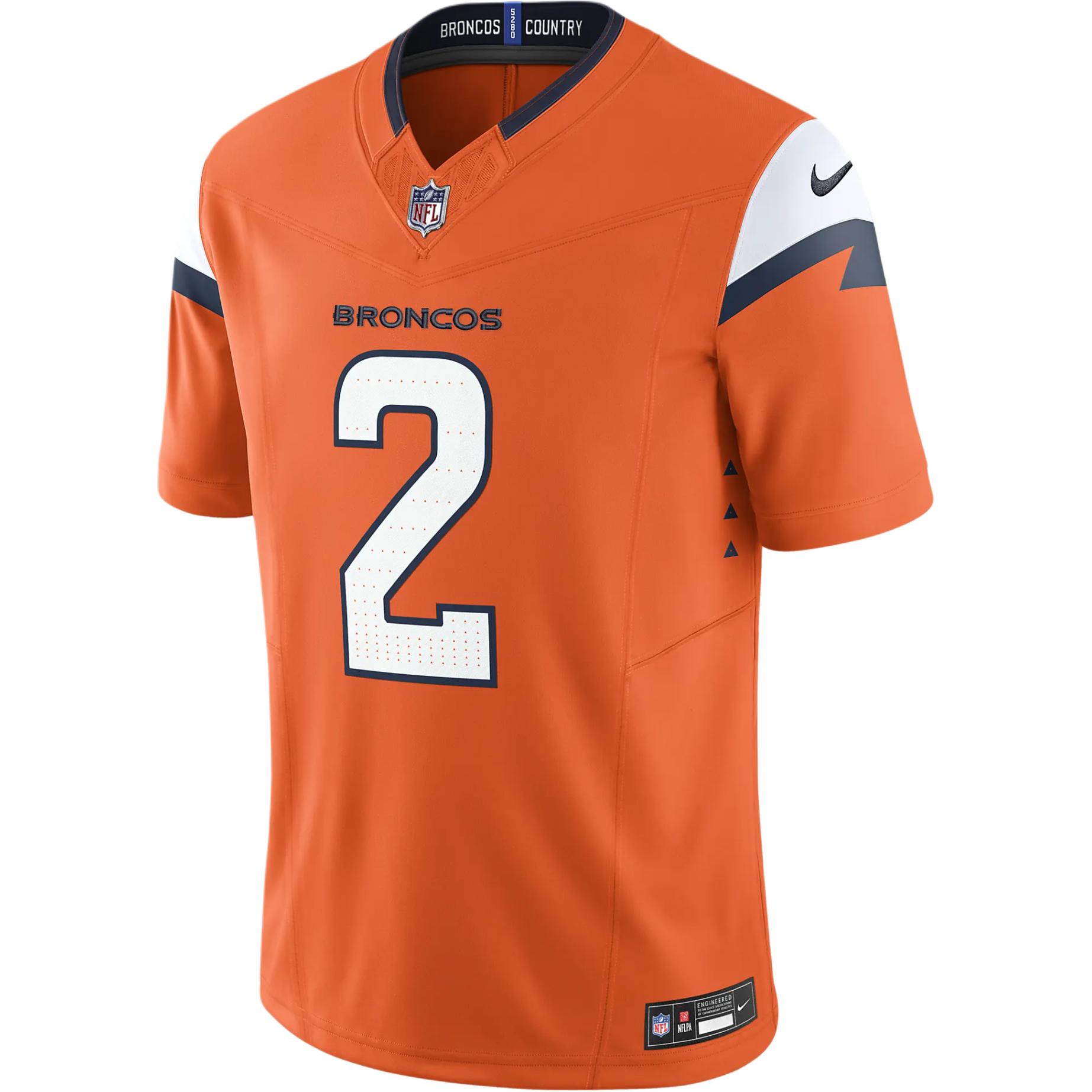 Nike Patrick Surtain Ii Denver Broncos Men's Nike Dri-FIT Nfl Limited Football Jersey