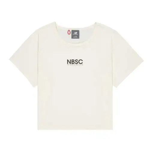 New Balance Regular T Shirt Women's Ivory White