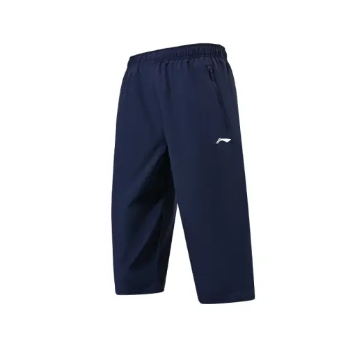 Li Ning Casual Pants Unisex Ink Blue