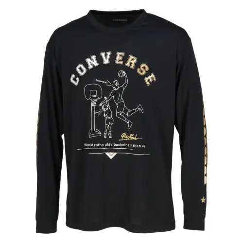 Converse SS25 T Shirt Unisex Black