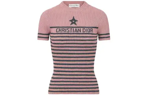 Christian DIOR Pre Owned 2010s Striped Top