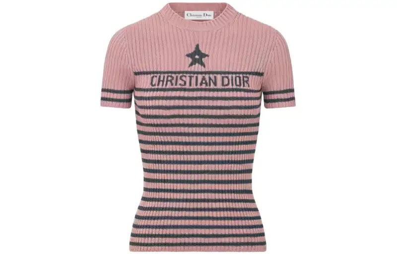 Christian DIOR Pre Owned 2010s Striped Top