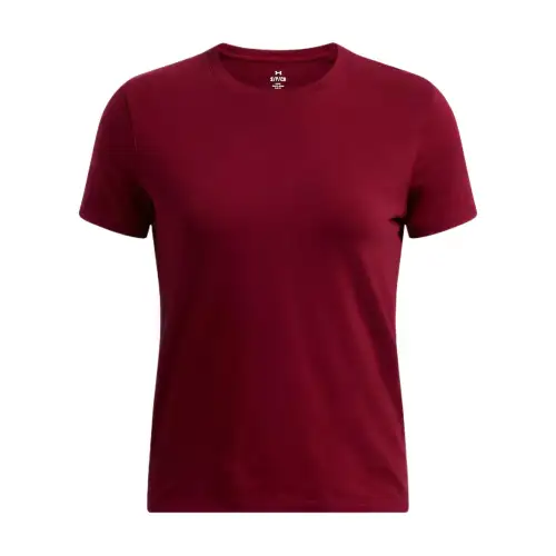 Under Armour IconCharged Cotton T Shirt Women's Red