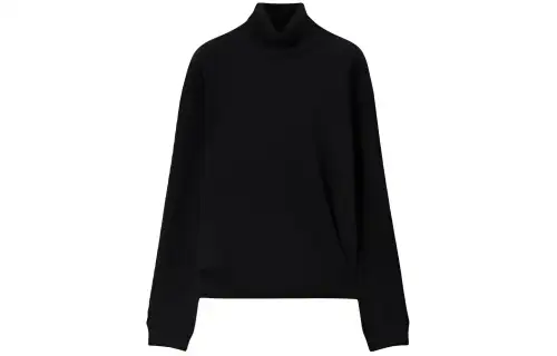Loro Piana Micro Cables Turtleneck Sweater Women's Black