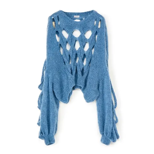 LOEWE Loose Fit Sweater Women's Blue