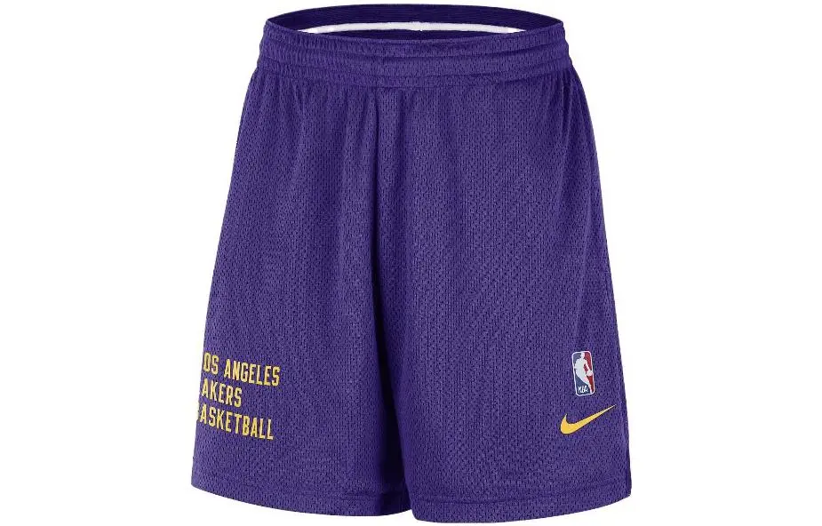 Nike Los Angeles Lakers Basketball Shorts Men's All over Purple