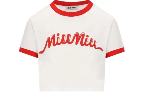 MIU MIU SS24 T Shirt Women's White