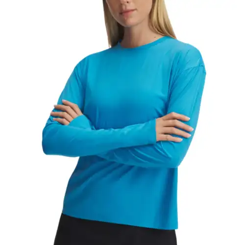 Under Armour Fish Raglan Sleeve T Shirt Women's Blue