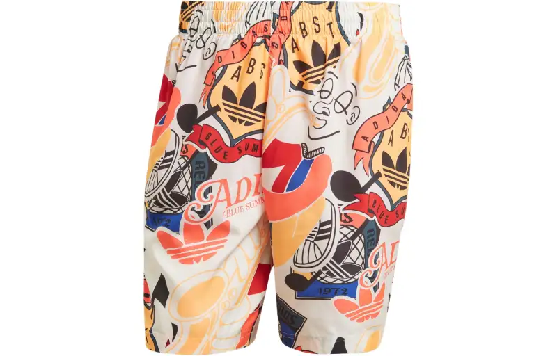 Adidas Originals LEISURE SWIM SHORTS Sports Shorts Men's Ecru