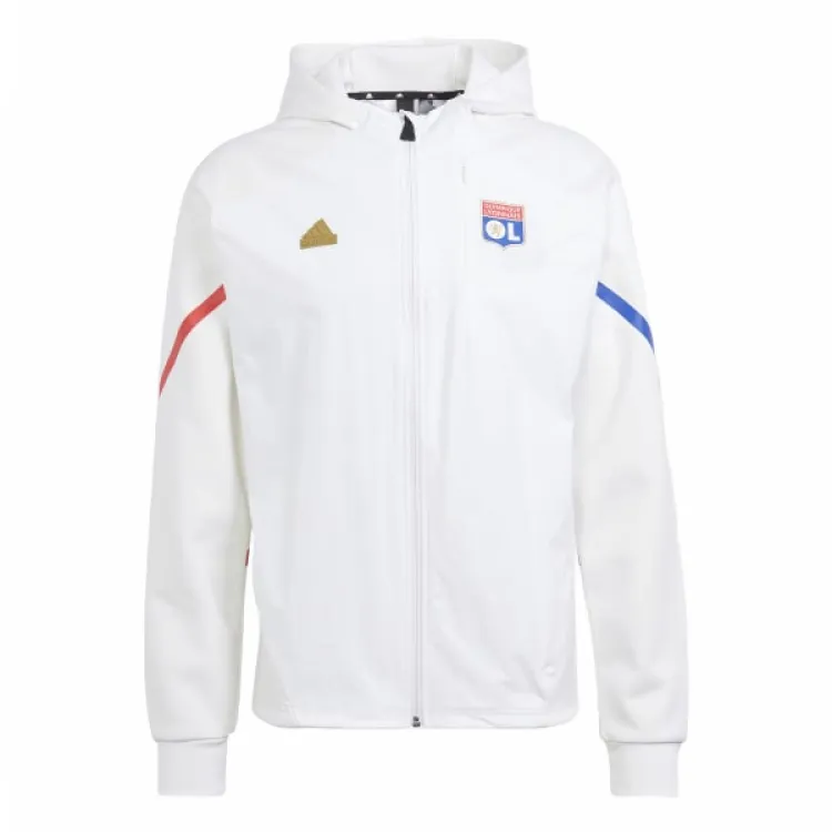 Adidas Lyon Team Soccer Jersey Men's White