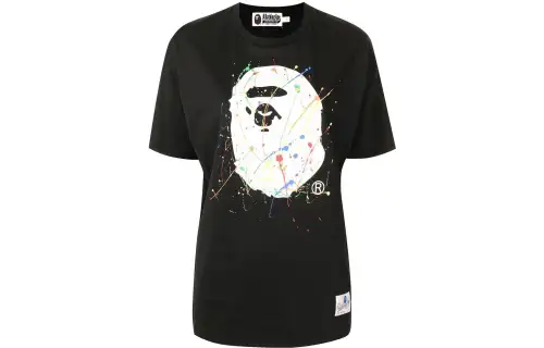 A BATHING APE Drop Shoulder Sleeve T Shirt Women's