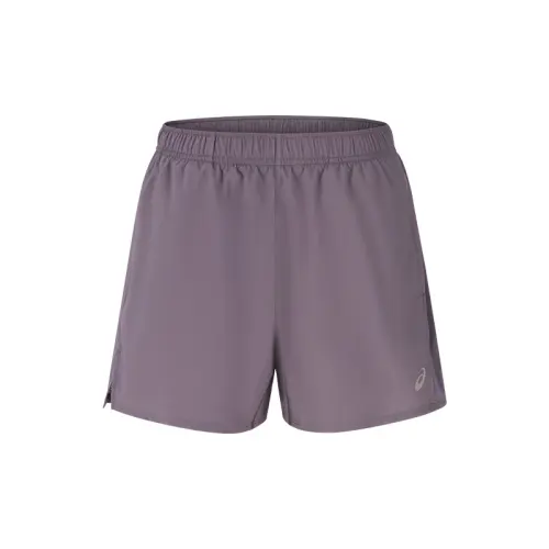 ASICS Running Shorts Men's Gray Moderate