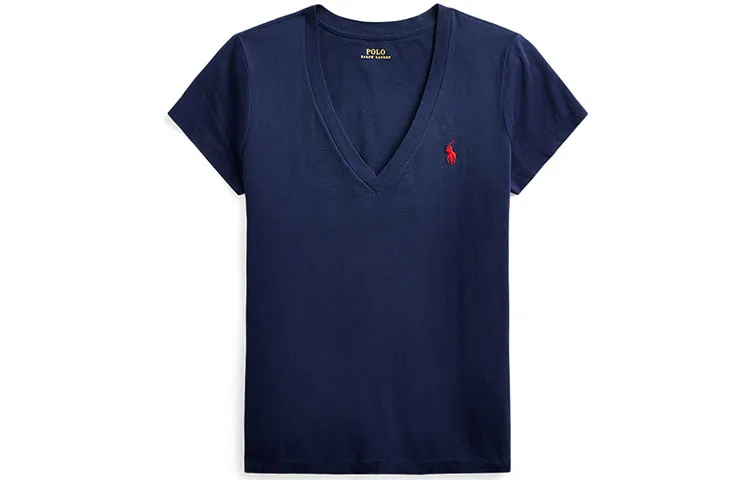Polo Ralph Lauren SS20 Regular Sleeve T Shirt Women's Marine Blue Mixed Shipment