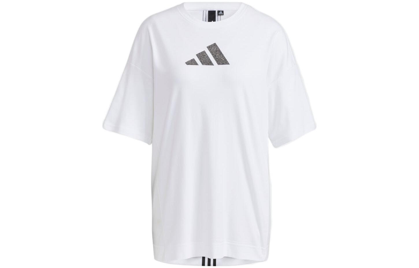 Женская футболка adidas x Swarovski (белая)