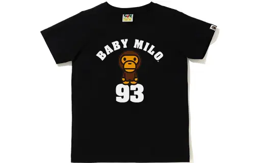 A BATHING APE T Shirts Women's Crew Neck Moderate Straight Fit