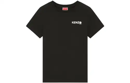 KENZO Logo Printed Crewneck T Shirt
