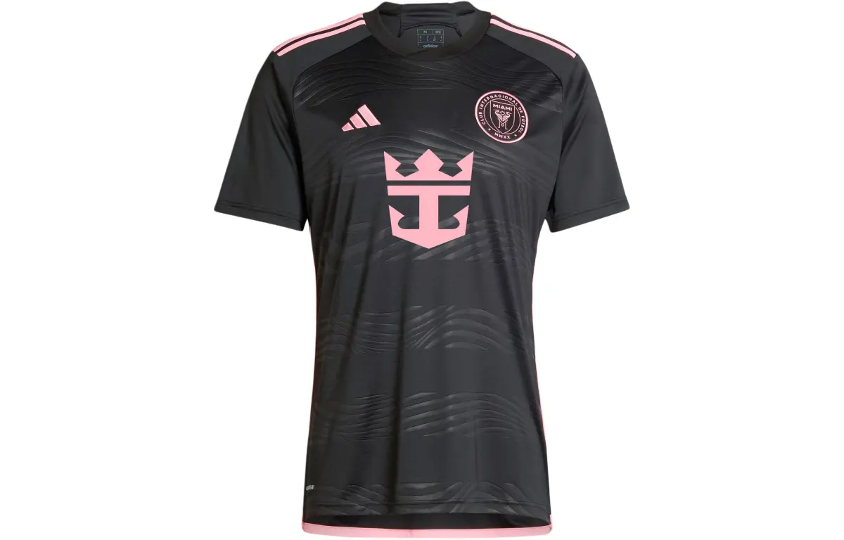 Adidas Inter Miami Inter Miami Cf 23/24 Away Jersey Soccer Jersey Fan Edition Men's Black