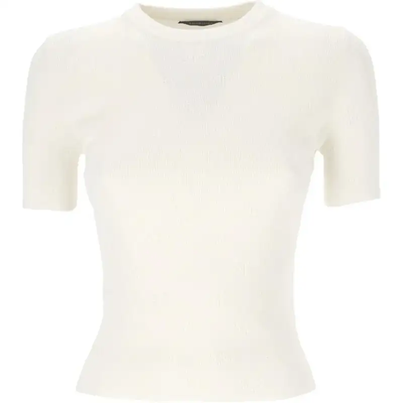 Balenciaga Crewneck Knitted Top