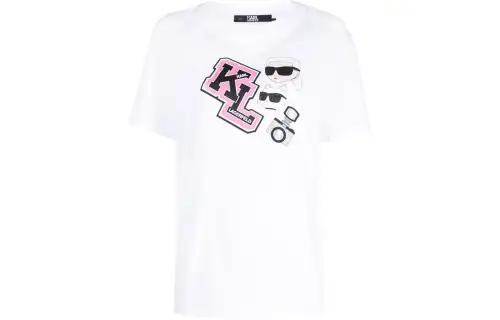 KARL LAGERFELD / Karl Lagerfeld Jeans K/Ikonik Varsity Oversized T-Shirt